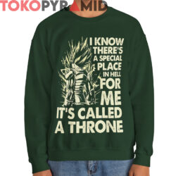 Rare Dragon Ball Vegeta Throne Shirt 2 Rare Dragon Ball Vegeta Throne Shirt