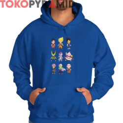 Rare Dragon Ball Z Chibi Characters Shirt 3 Rare Dragon Ball Z Chibi Characters Shirt