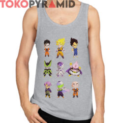 Rare Dragon Ball Z Chibi Characters Shirt 4 Rare Dragon Ball Z Chibi Characters Shirt