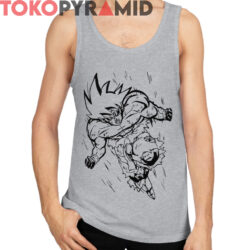 Rare Dragon Ball Z Goku Line Art Shirt 4 Rare Dragon Ball Z Goku Line Art Shirt