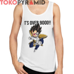 Rare Dragon Ball Z Vegeta It's Over 9000 Shirt 3 Rare Dragon Ball Z Vegeta It's Over 9000 Shirt