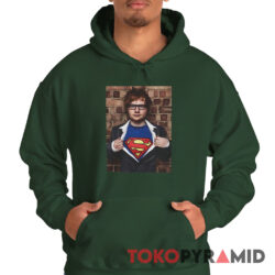 Rare Ed Sheeran Superman Hoodie