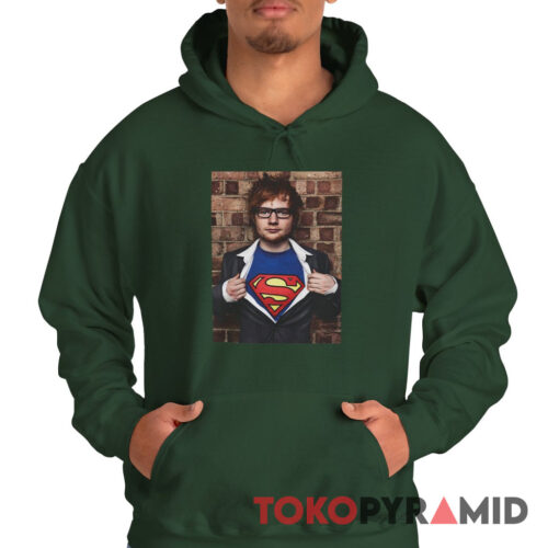 Rare Ed Sheeran Superman Hoodie
