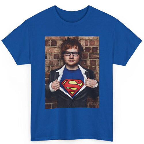 Rare Ed Sheeran Superman Shirt