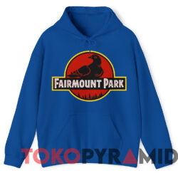 Rare Fairmount Park Philadelphia T shirt Blue Hoodie