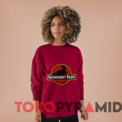 Rare Fairmount Park Philadelphia T shirt Red Sweatshirt