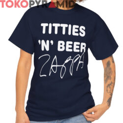 Rare Frank Zappa Titties N Beer Shirt
