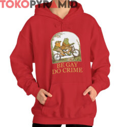 Rare Frog And Toad Shirt Be Gay Do Crime