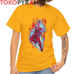 Rare Goku Super Saiyan Blue Kaioken Shirt