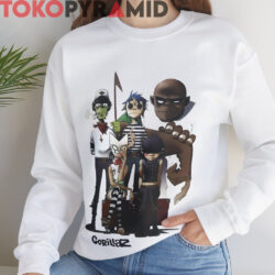 Rare Gorillaz All Here Shirt 2 Rare Gorillaz All Here Shirt