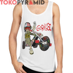 Rare Gorillaz Death From Below Shirt Gorillaz Chopper 2 Rare Gorillaz Death From Below Shirt Gorillaz Chopper