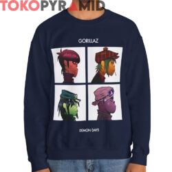 Rare Gorillaz Demon Days Shirt 2 Rare Gorillaz Demon Days Shirt