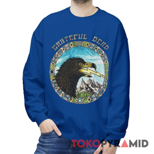 Rare Grateful Dead 1984 David Lundquist Eagle Sweatshirt