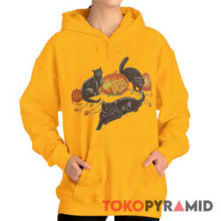 Rare Grateful Dead 1993 Jerry Garcia Band Halloween Cats Hoodie