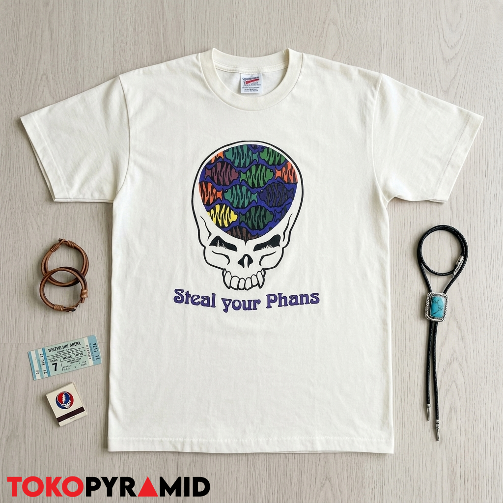 Rare Grateful Dead x Phish Steal Your Phans Shirt Rare Grateful Dead x Phish Steal Your Phans Shirt