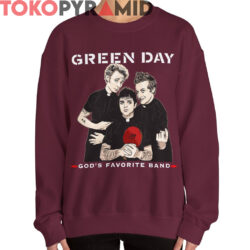 Rare Green Day God's Favorite Band Shirt 2 Rare Green Day God's Favorite Band Shirt