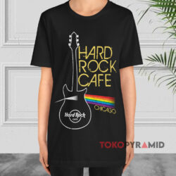 Rare Hard Rock Cafe Chicago Black T shirt