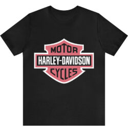 Rare Harley Davidson Pink Logo T-shirt 5 Rare Harley Davidson Pink Logo T shirt