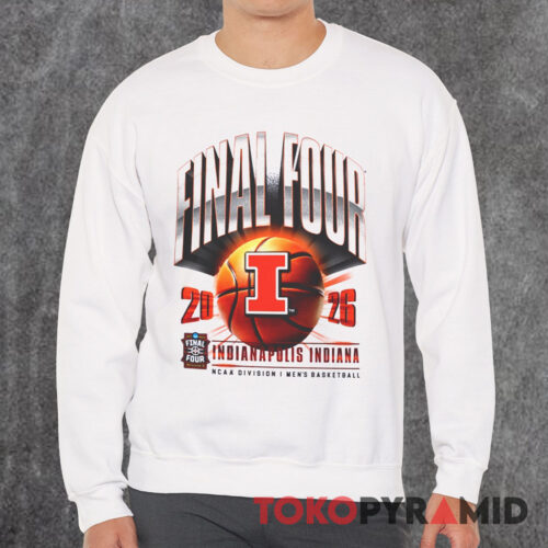 Rare Illinois Fighting Illini 2026 March Madness Final Four Sweatshirt