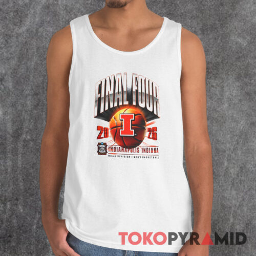 Rare Illinois Fighting Illini 2026 March Madness Final Four Tank Top