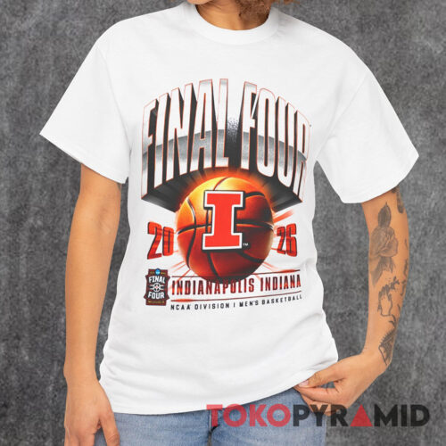Rare Illinois Fighting Illini 2026 March Madness Final Four Tee