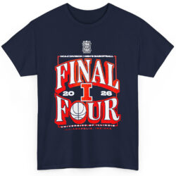 Rare Illinois Fighting Illini 2026 NCAA March Madness Final Four Shirt