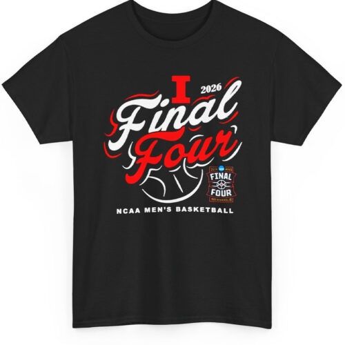 Rare Illinois Fighting Illini 2026 NCAA Men’s Basketball Tournament March Madness Final Four Bound Arc Shirt
