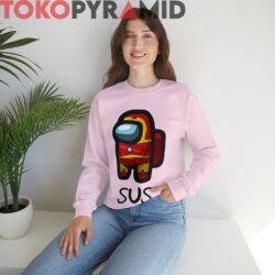 Rare Imposter Among Us Iron Man SUS Shirt