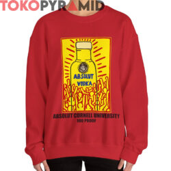 Rare Keith Haring Absolut Cornell University Shirt 2 Rare Keith Haring Absolut Cornell University Shirt