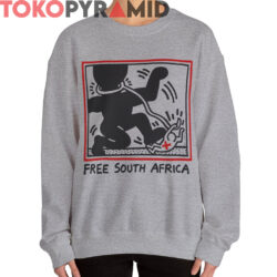 Rare Keith Haring Free South Africa Shirt 2 Rare Keith Haring Free South Africa Shirt