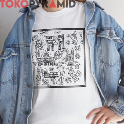 Rare Keith Haring Italia Roma Shirt