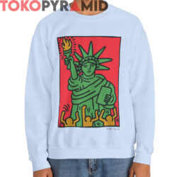 Rare Keith Haring Statue Of Liberty Shirt