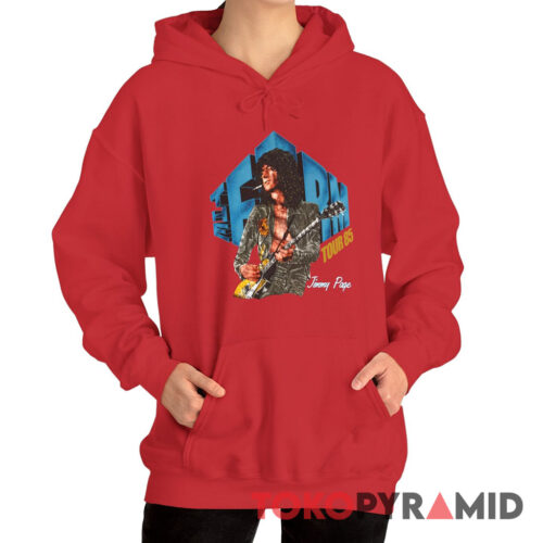 Rare Led Zeppelin Jimmy Page The Firm Tour 85 Hoodie