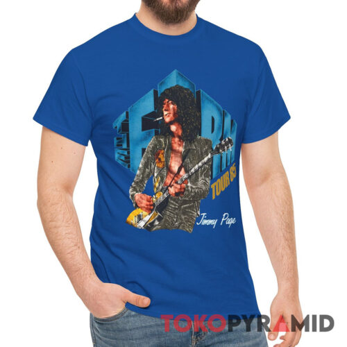 Rare Led Zeppelin Jimmy Page The Firm Tour 85 T Shirt