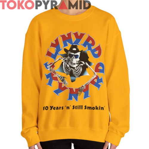 Rare Lynyrd Skynyrd 10 Years N Still Smokin Shirt Grace Of God Rare Lynyrd Skynyrd 10 Years N Still Smokin Shirt Grace Of God