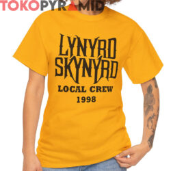 Rare Lynyrd Skynyrd Local Crew 1998 Shirt