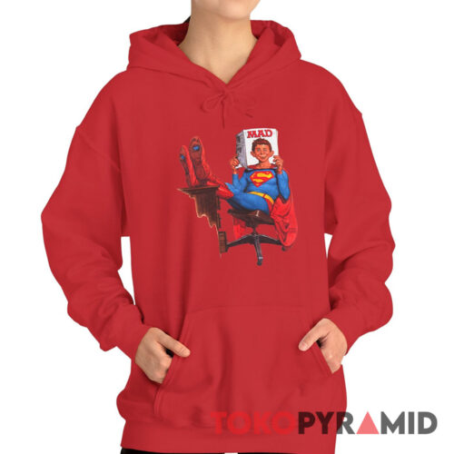 Rare Mad Magazine Superman Hoodie
