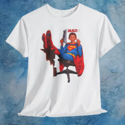 Rare Mad Magazine Superman Shirt