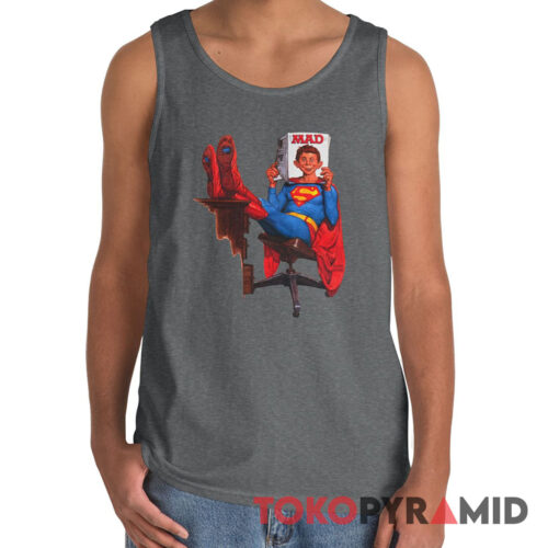 Rare Mad Magazine Superman Tank Top