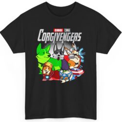 Rare Marvel Avengers Corgi Corgivengers Shirt