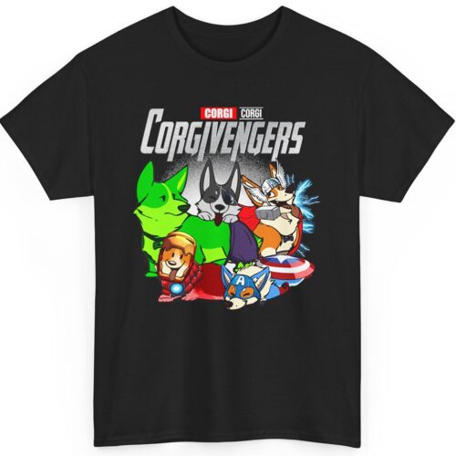 Rare Marvel Avengers Corgi Corgivengers Shirt Rare Marvel Avengers Corgi Corgivengers Shirt