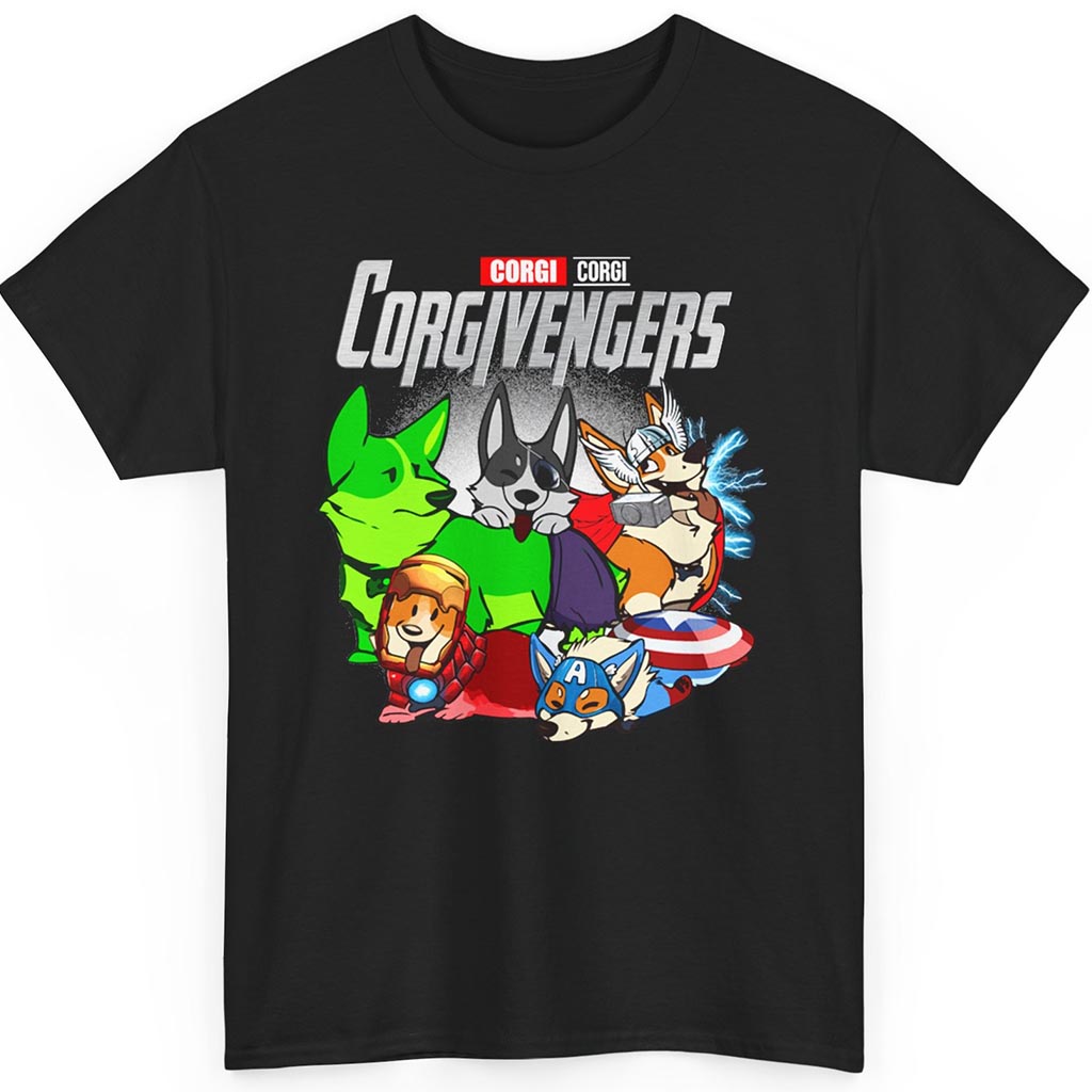 Rare Marvel Avengers Corgi Corgivengers Shirt Rare Marvel Avengers Corgi Corgivengers Shirt