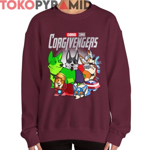 Rare Marvel Avengers Corgi Corgivengers Shirt Rare Marvel Avengers Corgi Corgivengers Shirt