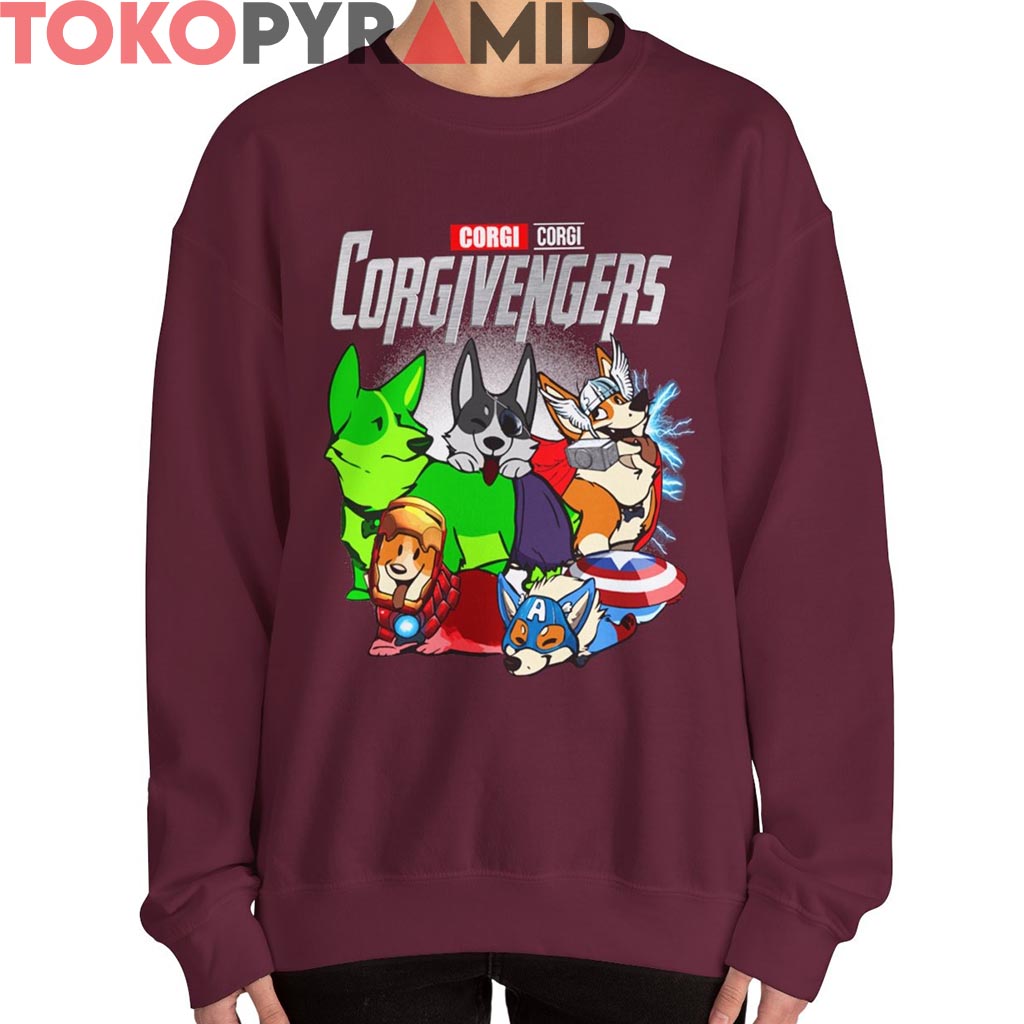 Rare Marvel Avengers Corgi Corgivengers Shirt Rare Marvel Avengers Corgi Corgivengers Shirt