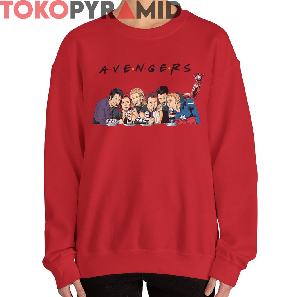 Rare Marvel Avengers Friends Shirt Rare Marvel Avengers Friends Shirt