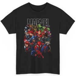 Rare Marvel Avengers Guardians of The Galaxy Team Shirt
