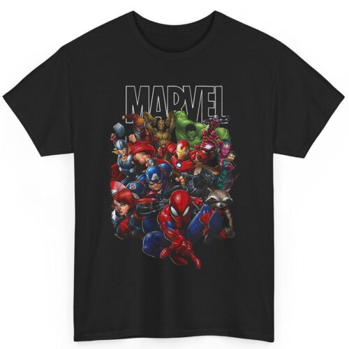 Rare Marvel Avengers Guardians of The Galaxy Team Shirt Rare Marvel Avengers Guardians of The Galaxy Team Shirt