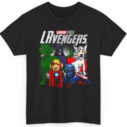 Rare Marvel Avengers Labrador Retriever Lrvengers Shirt