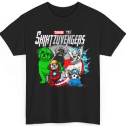 Rare Marvel Avengers Shih Tzu Shihtzuvengers Shirt