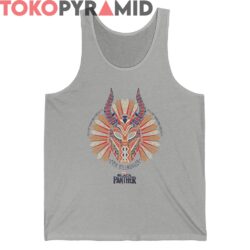 Rare Marvel Black Panther Erik Killmonger Mask Shirt